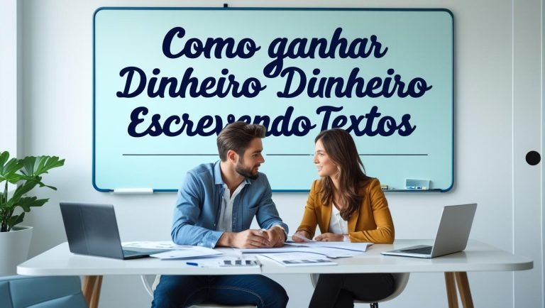 Como Ganhar Dinheiro Escrevendo Textos - Descubra como transformar paixão em lucro escrevendo textos.